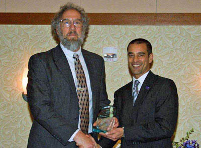 Ed Tuchler receiving NRV Green Company Award image