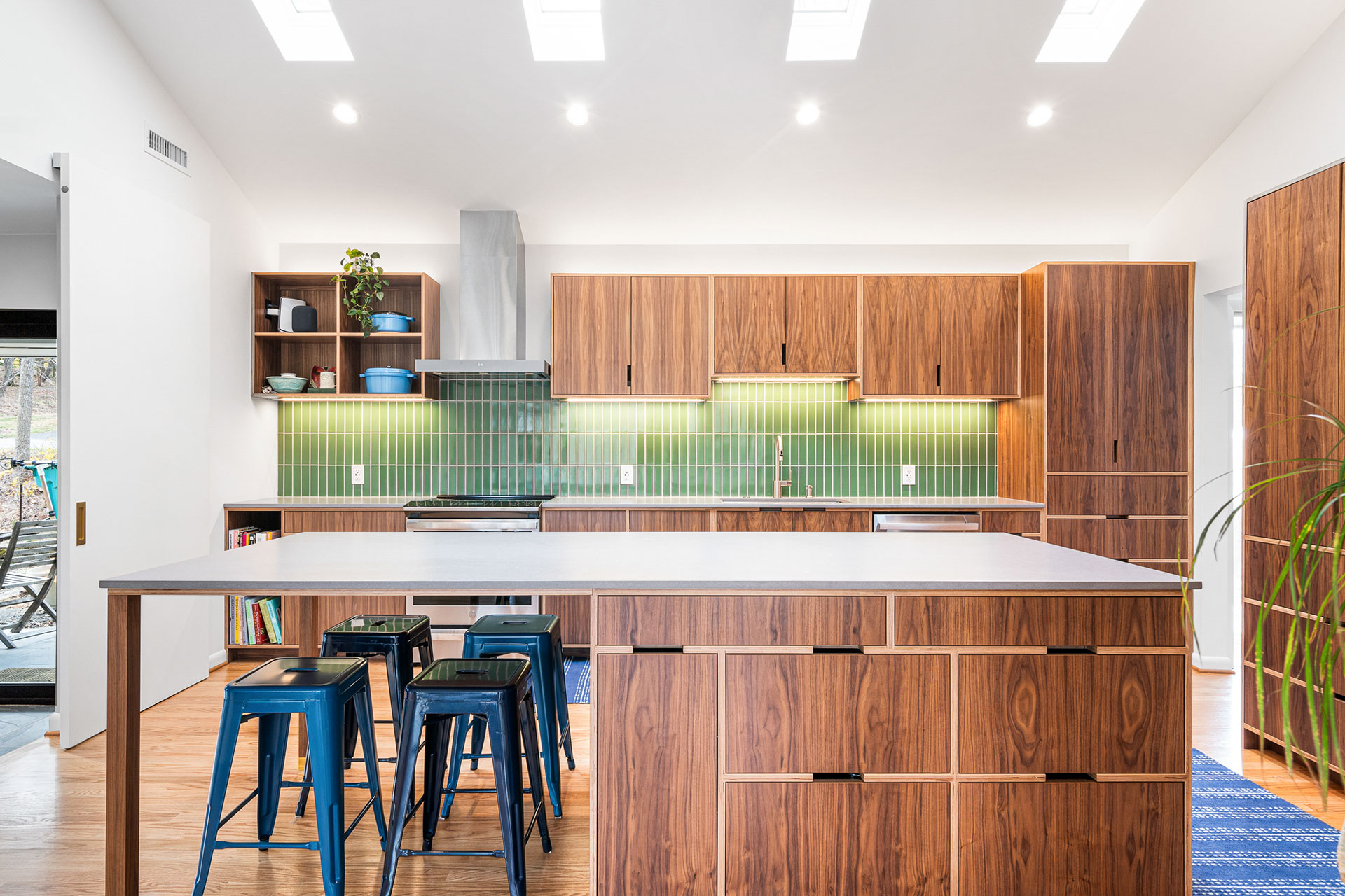 Photo of a kitchen area